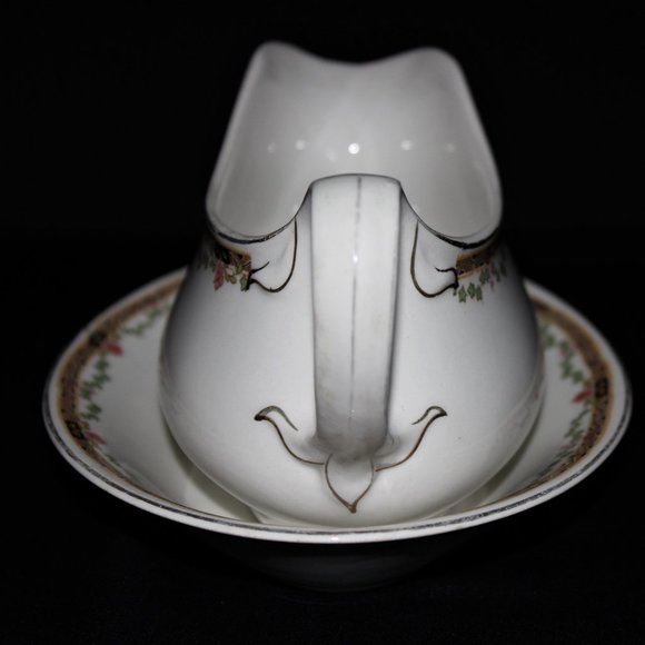 Antique Alfred Meakin Gravy Boat with Underplate - Picture 3 of 11